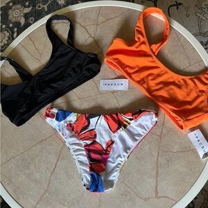 NWT ONeill/PacSun bikini bundle